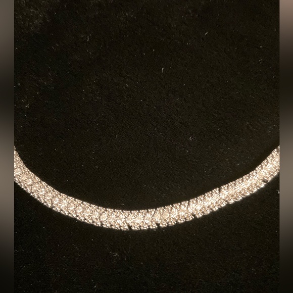 Effy sterling silver and real diamond necklace - Picture 1 of 8